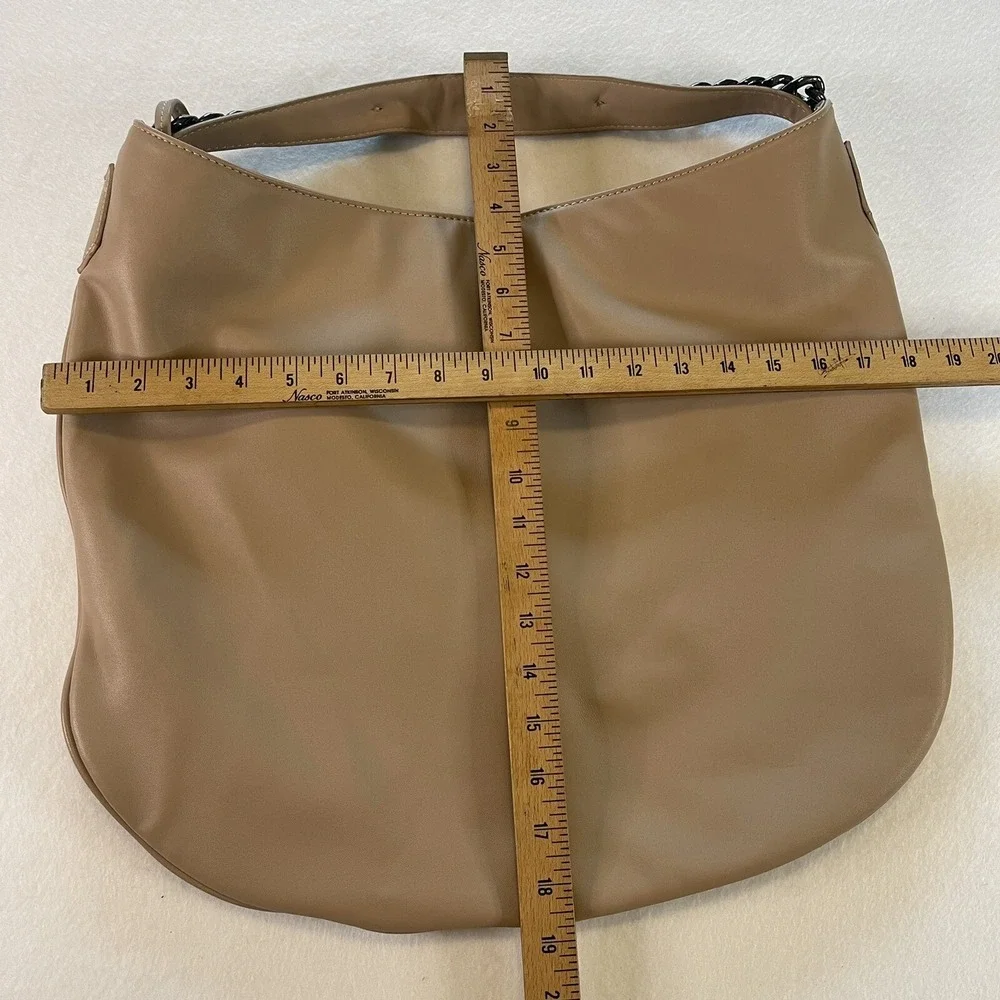 Urban Expressions Light Tan Tote Satchel Hobo Bag With Wallet Chain Strap Macy's
